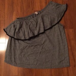 LOFT one shoulder top